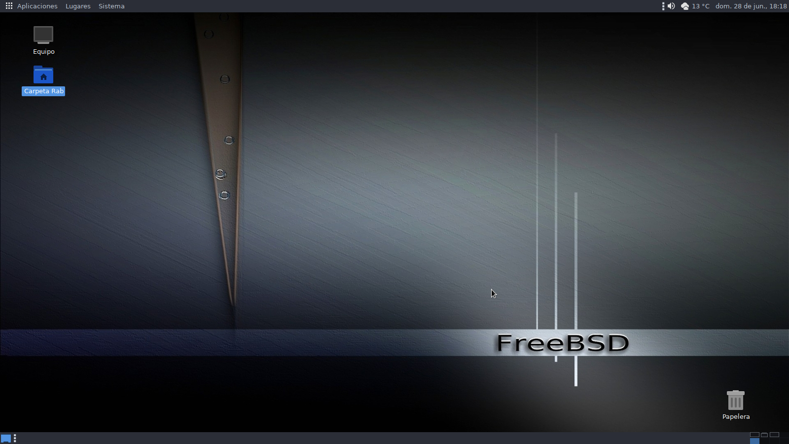  FreeBSD MATE desktop 